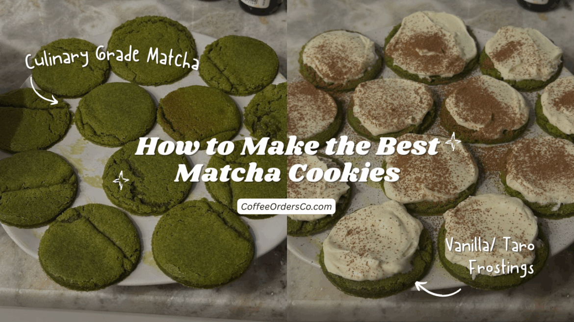 How to Make Soft Yet Cakey Matcha Cookies